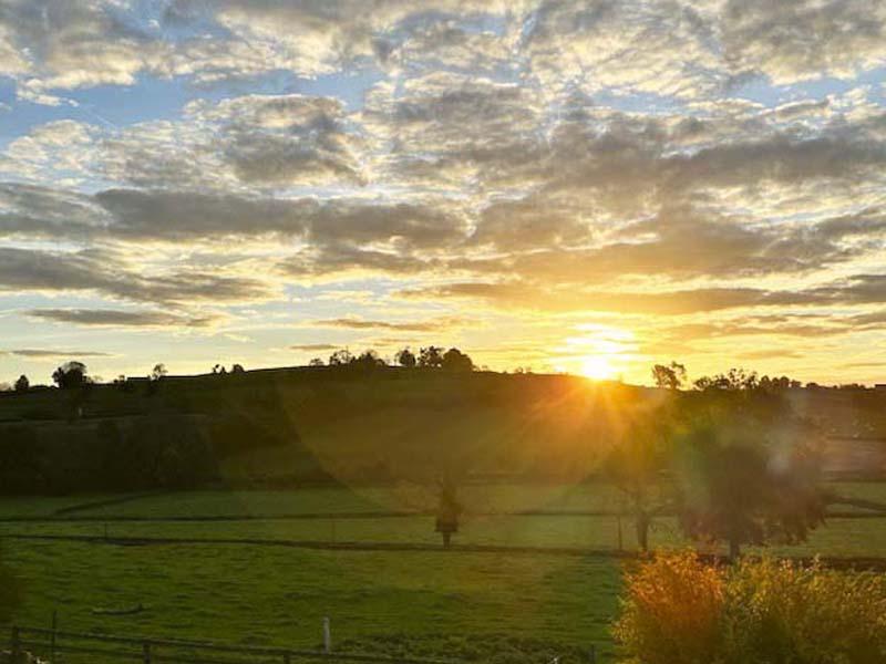 Vue depuis l'exploitation GAEC Cuzin Bernard et Fils